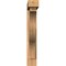 Ekena Millwork Funston Block Smooth Bracket w/ Offset Brace, Western Red Cedar, 5 1/2"W x 28"D x 36"H BKT0604X28X36FST05SWR - alternate 4
